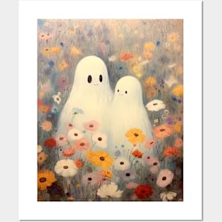 Halloween Vintage Ghost Posters and Art